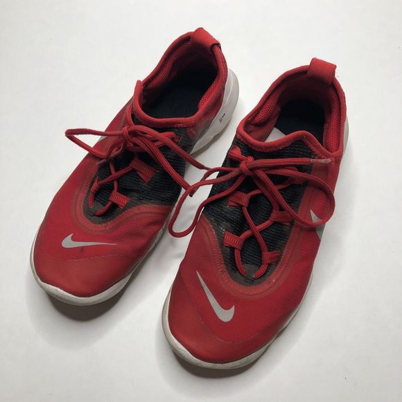 Nike Other - Nike Boys Free RN 5 CJ2079-600 Red Running Shoes Sneakers Size 5.5Y